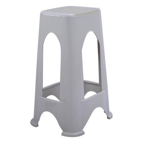 چهارپایه طرح دار جاسمین پلاستیکی هوم کت