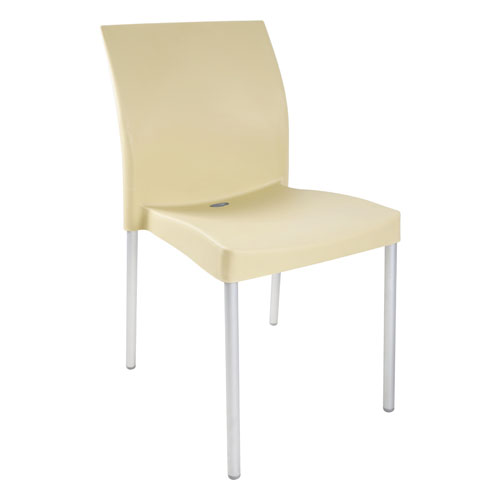 صندلی پلاستیکی پایه آلومینیوم هوم کت