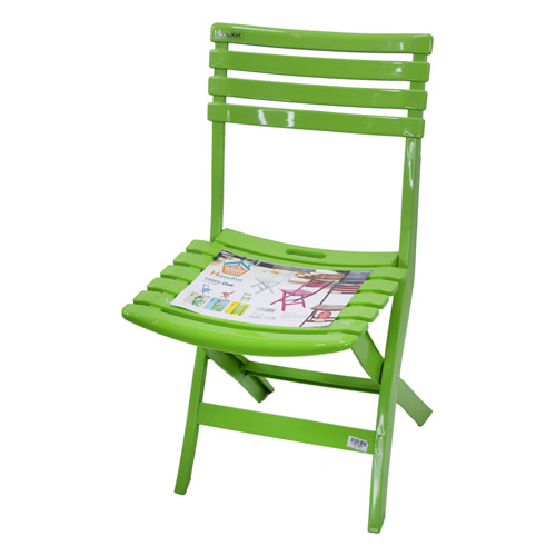 صندلی پلاستیکی تاشو سبز